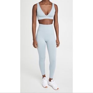 WeWoreWhat seamless workout set in pale blue - S/P
